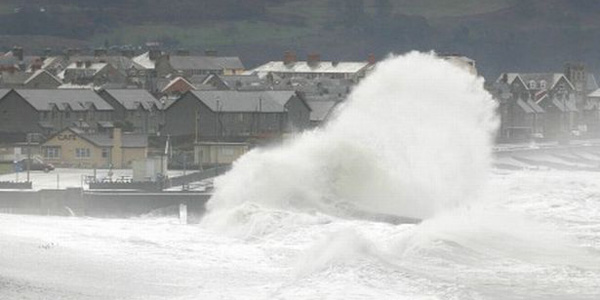 Wales vulnerable to coastal flooding