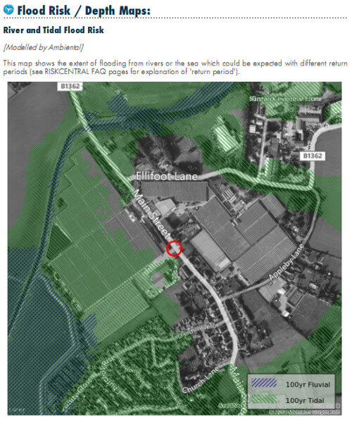 Burstwick Hull River and Tidal Flood Mapping