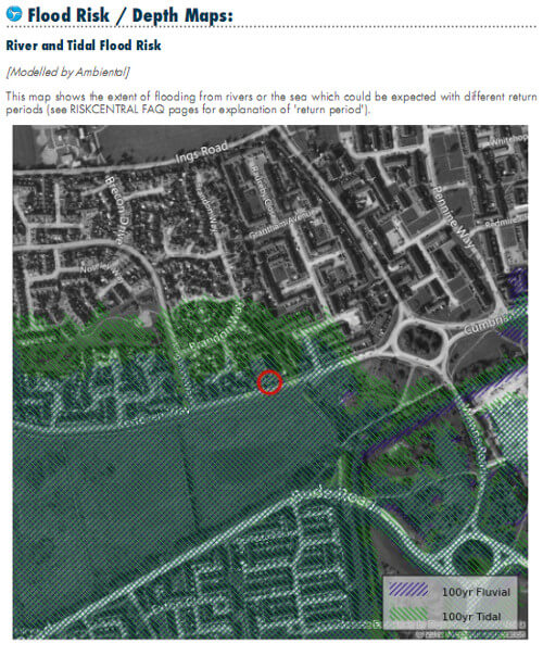 Kingswood Hull River and Tidal Flood Mapping